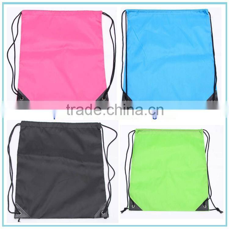 folding shopping bag small fabric drawstring bag