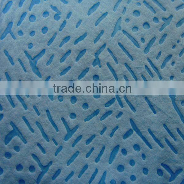 Hand wipes made of melt blown nonwoven fabric