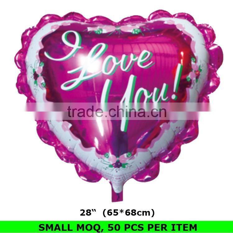 Wholesale LOVE Red Heart Shaped Balloons
