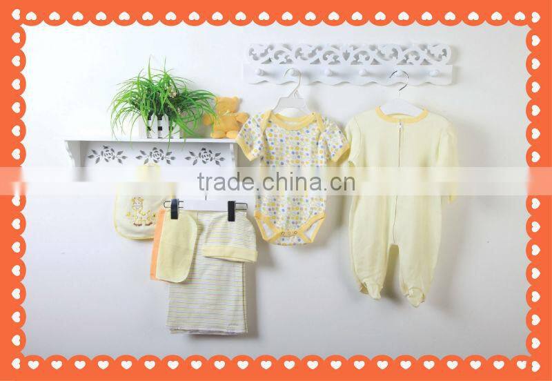 7 pcs baby clothes set