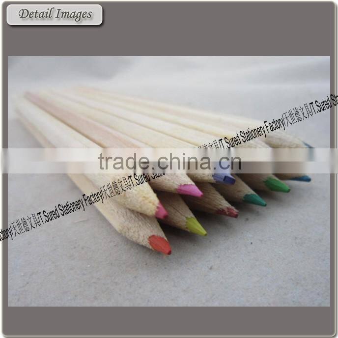 12Pieces Sharpened Natural Wood Color Pencil set