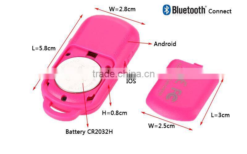 GLEESE High Quality Extendable Self portrait Monopod selfie stick + Bluetooth Remote Shutter