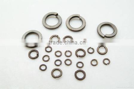 China mainland Zinc plated spring lock washer DIN127