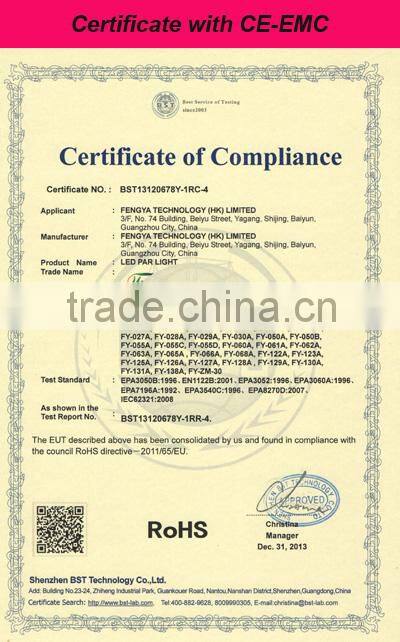 18x15w 5 in 1 RGBAW led stage light