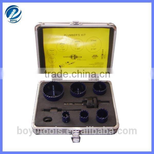 HSS M3 Bi-metal Hole Saw In Aluminum Case