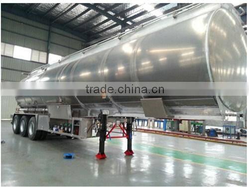 50,000L Aluminum Alloy Fuel Tank Semi-trailer