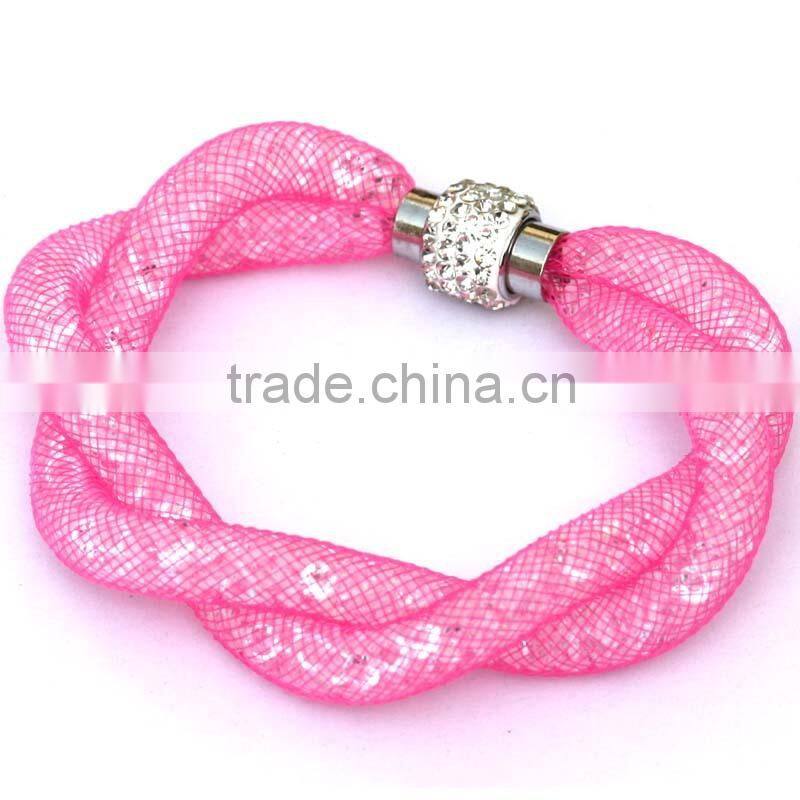Crystal Beads Stardust Bracelet Slake Wrap Double Tour TENDANCE