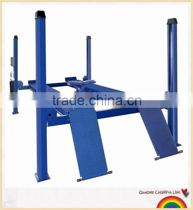 4 post lift with wheel alignment