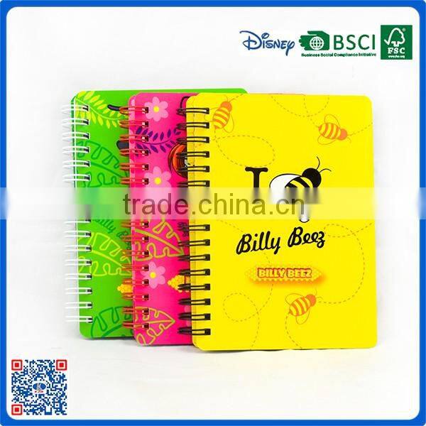 Hot selling high grade A5 PU leather executive notebook for presents