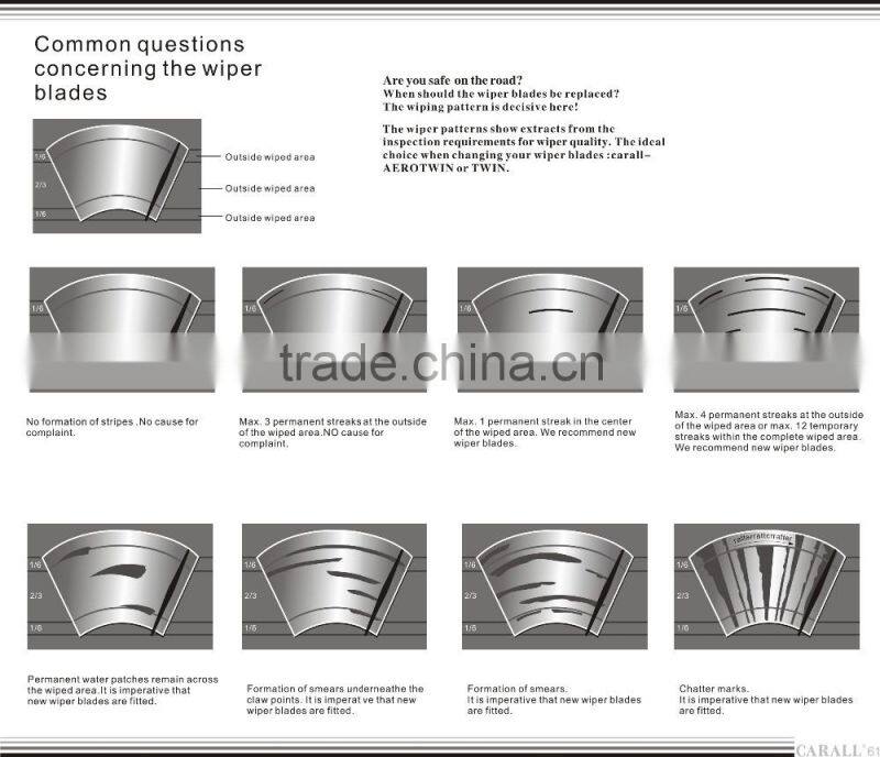 Durable and easy-installed soft rear wiper blade