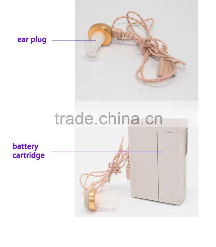 sound amplifier analog pocket hearing aid phone product