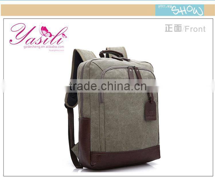 multifunctional backpack notebook backpack,casual vintage canvas backpack,canvas stripe backpacks