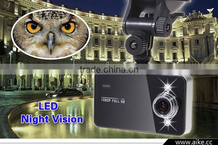 K6000 Car Camera Novatek Chipset Car Video Recorder FHD 1920*1080P 25FPS 2.7 inch TFT Screen with G-sensor Registrator Car DVR