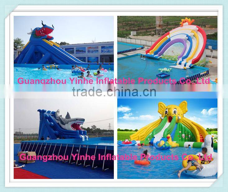 2015 best quality outdoor inflatable water park