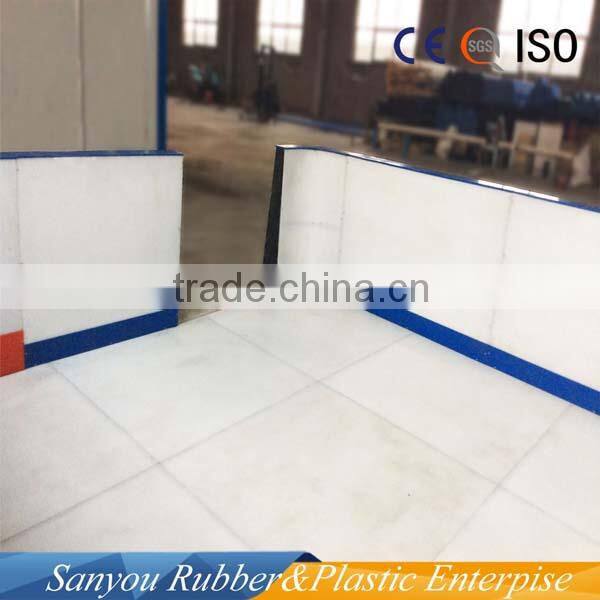 high quality high density polyehylene ice rink bakyard arena/hockey ice skating rink china suppliers