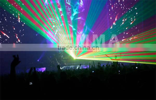 4W RGB laser effect show light , Touch Screen control laser disco,KTV, CLUB show light