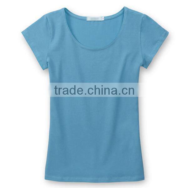 Light blank white shirt , good hand feeling tee shirt , white tee shirts wholesale alibaba (lyt03000121)
