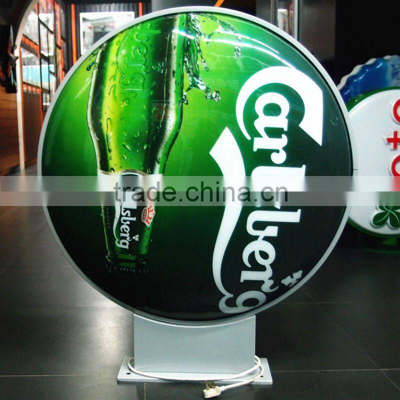 Wall Mounting silk-screen vacuum forming adverting light box