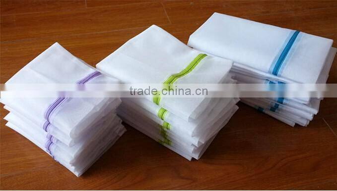 YIWU RODA fashion 100% polyester color zipper more optional washing bag