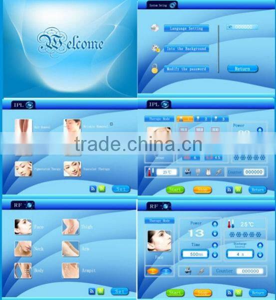 Best selling products E-light hair removal machine