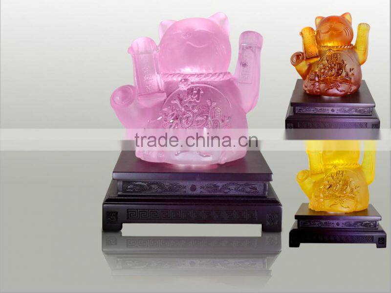 lucky monkey 2016 Chinese new year mascot liuli crafts
