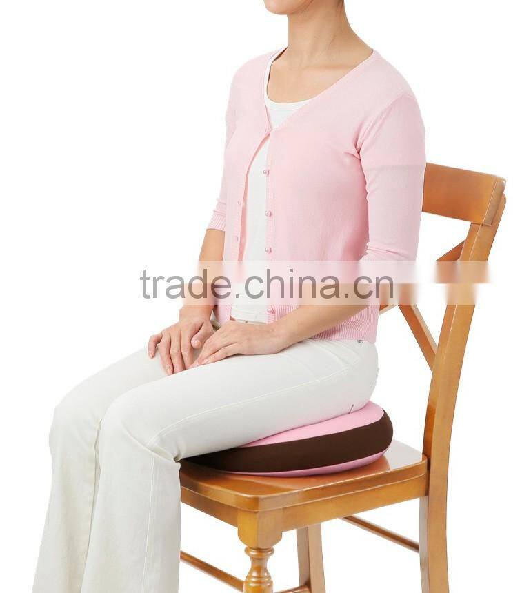 Colorful springy memory foam support cushion for desk work