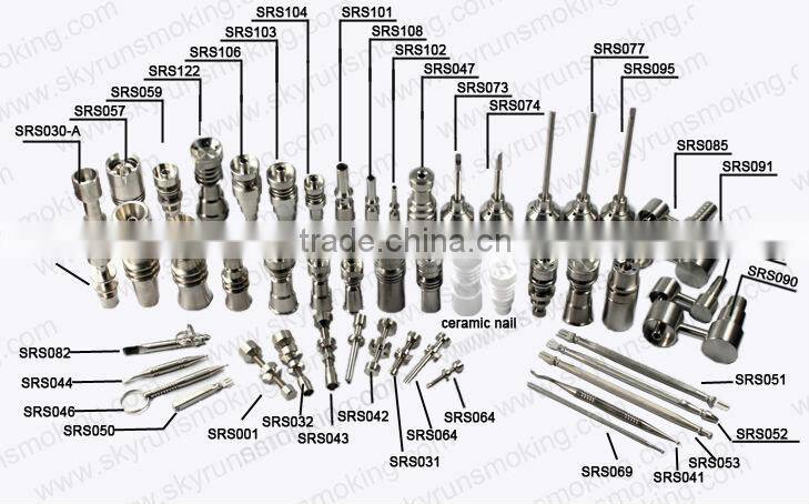 Highly Educated Honey Bucket domeless titanium nail 14mm & 18mm female. Custom logo available.