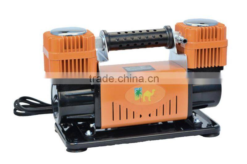 250L/min double cylinders Car air compressor, heavy duty air compressor, air pump, air inflator, 2*cylinders air compressor