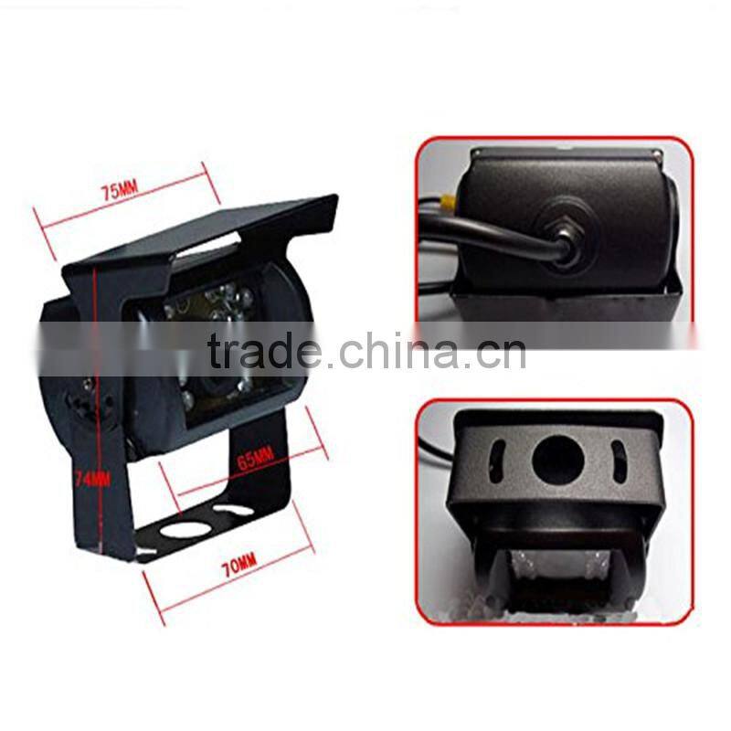 7" TFT LCD Rear View Monitor +12V/24V Car Truck bus excavator Rear View Wireless Night Vision Reversing camera
