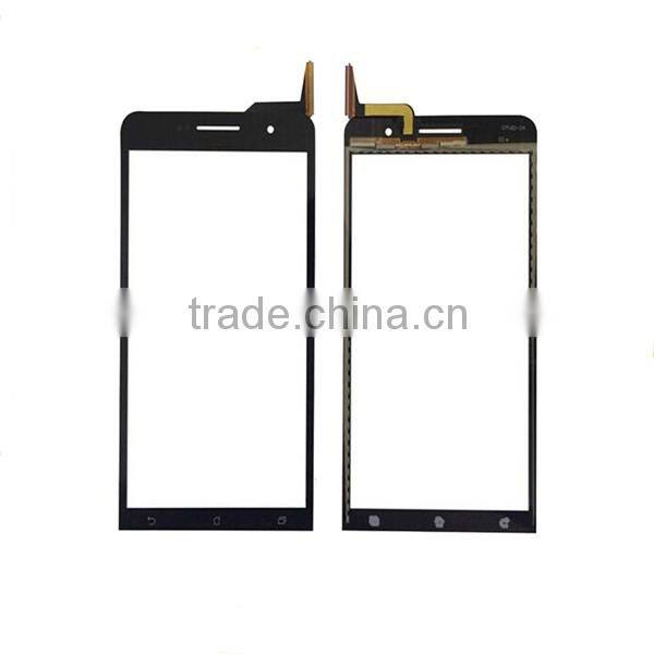 2015 New Products Transparent Glass Touch Screen For Asus Zenfone 6