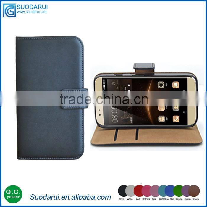 wallet Stand leather flip cover case pouch For Huawei Ascend GX8