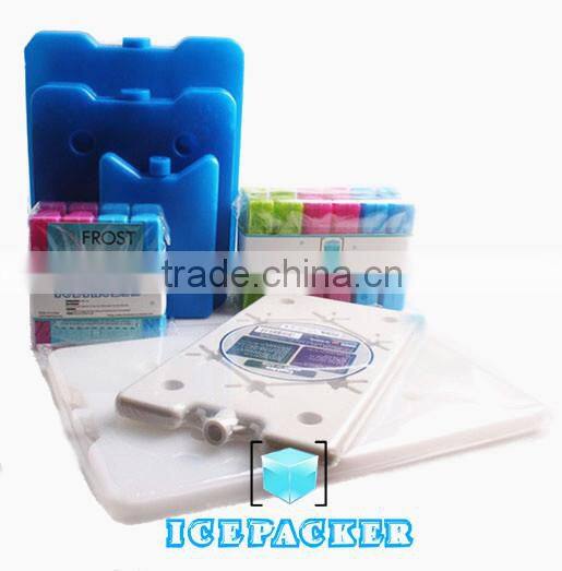 Custom reusable blue ice box