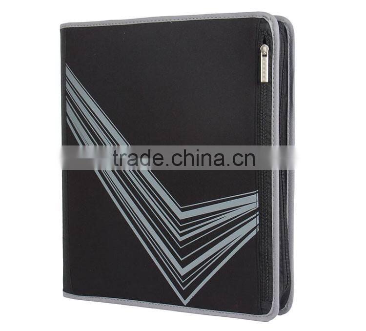 Hot Selling Custom 3 Ring Zipper Binder ,A5 3 Ring Binder