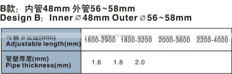 Galvanized heavy duty support steel shoring prop ( Real Factory in Guangzhou)
