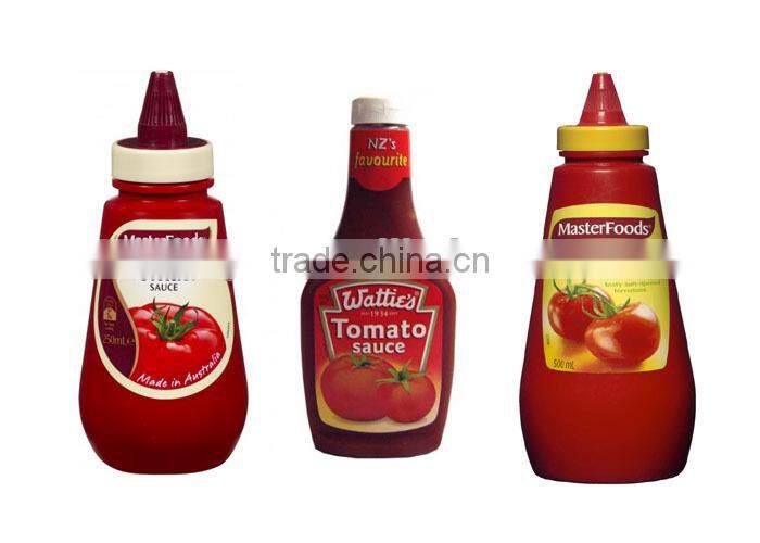 bottle ketchup filling and packing machine