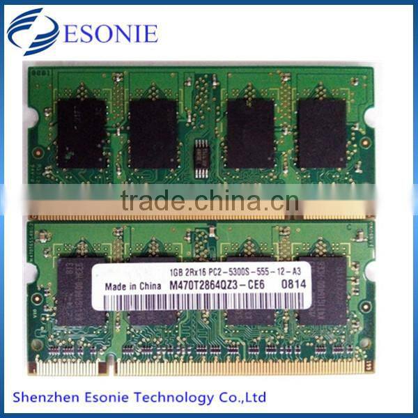 China work on all motherboard ram memory ddr2 1gb 800mhz laptop original chips