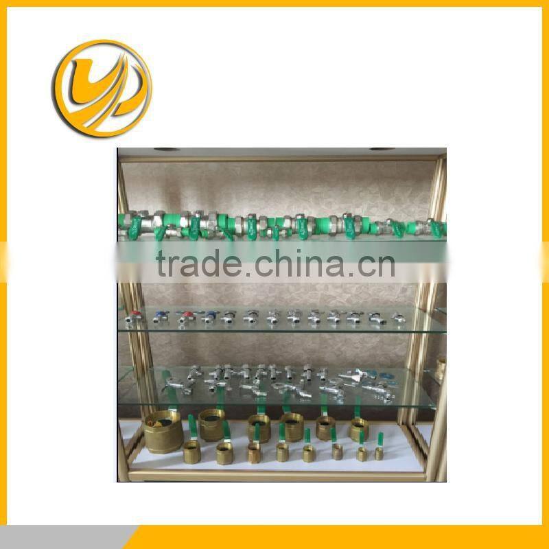 DN20 full flow double PPR connection flat lever ball valve