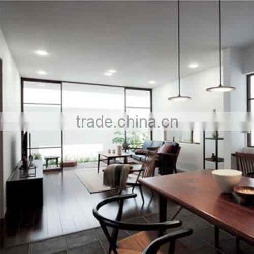 customized silvery color ultra thin flat led recessed panel downlight with CE & RoHS