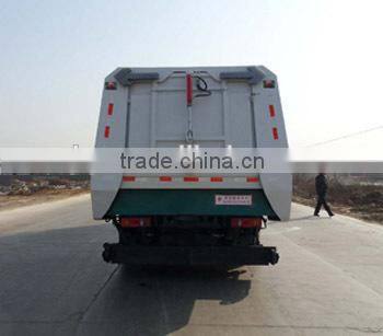Big horsepower 210hp road sweeper truck