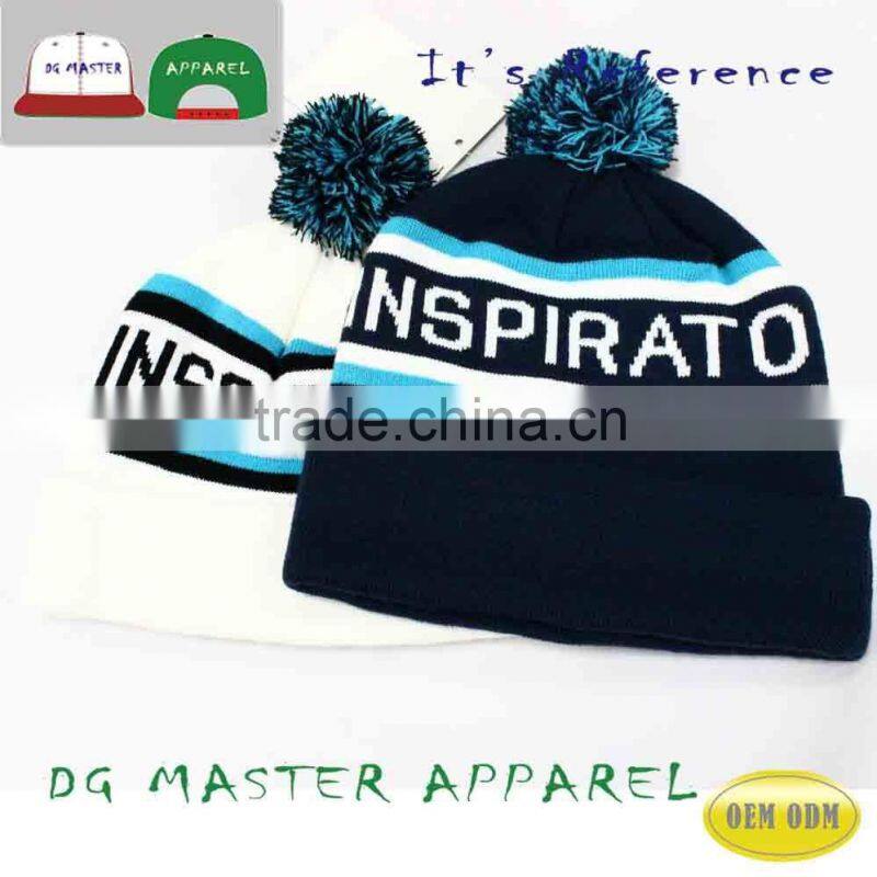 beanie knitted hat in winter hats for new style