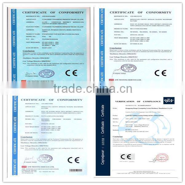 electric driver type semi automatic Rotary carton box slotter