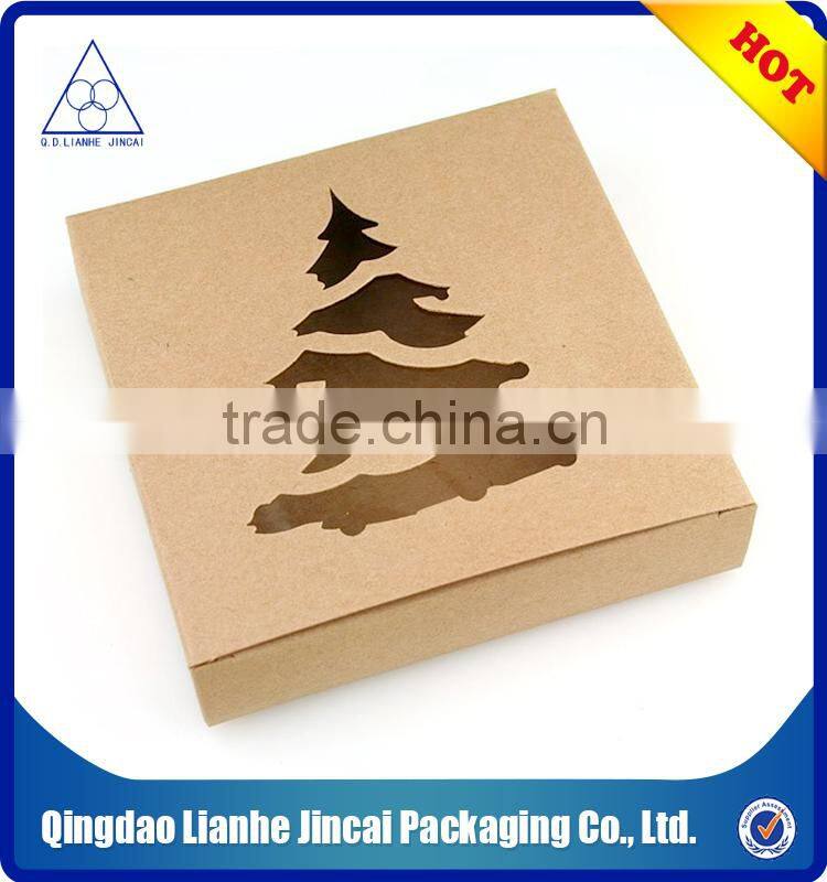 gift boxes with a cleary pvc window