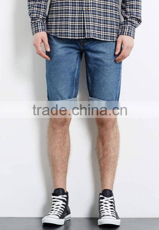 2015 High Quality Casual Pants Men's Famous Brand Denim Short Jeans (JXW1807)