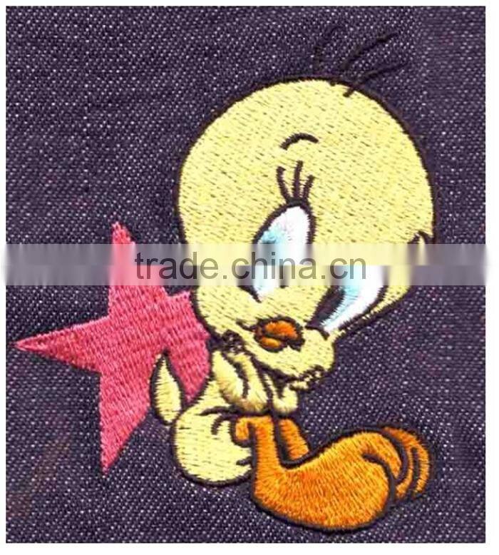 super style 3d hand embroidered badge