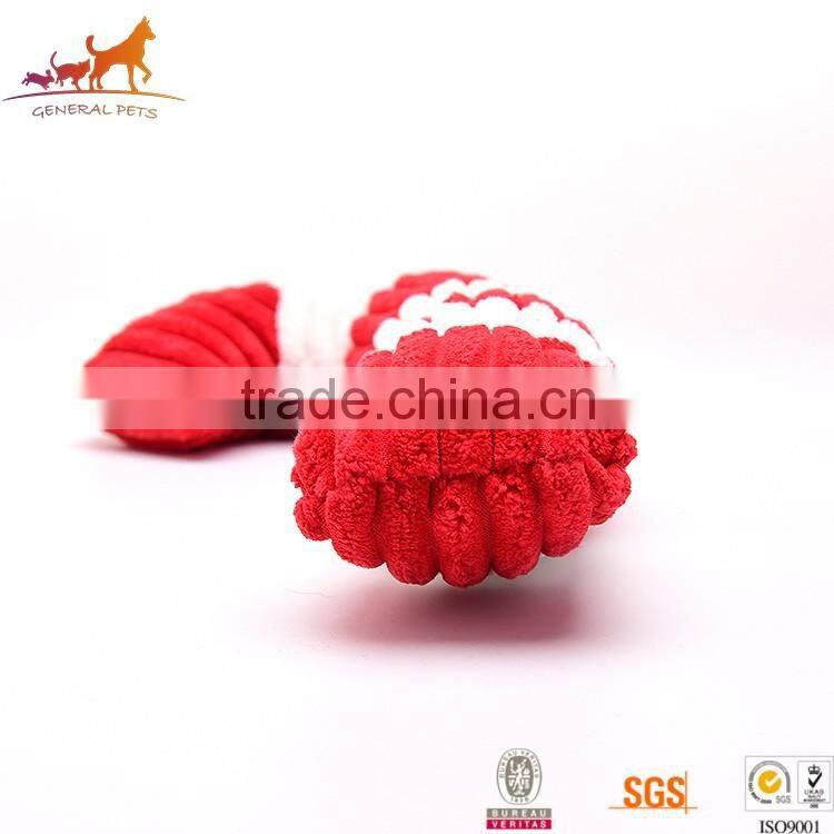 Stuffed Plush Dog Toy Walking Stick Shape Pug Dog