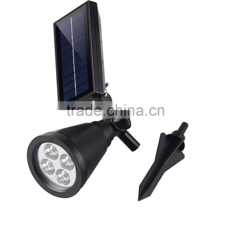 4LED IP65 Waterproof Outdoor LED Solar Lamp