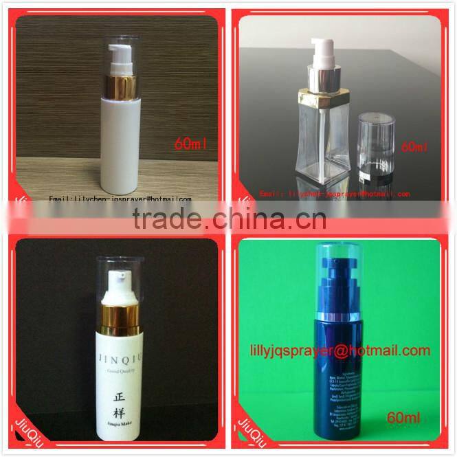 60ml foam bottle pump sprayer used for medical or cosmetic with low price and high quality