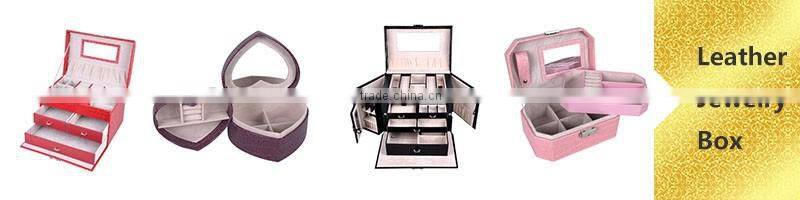 China manufacturer cheap price jewelry tray display stackable velvet