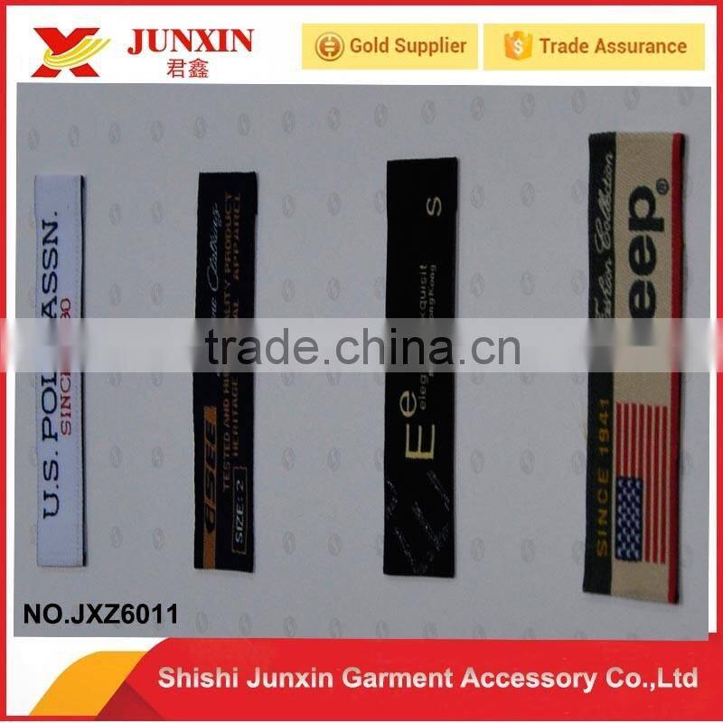 wholesale high quality woven clothing label