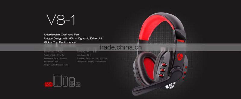 Super Bass Game Bluetooth Headphones 2015 New Design